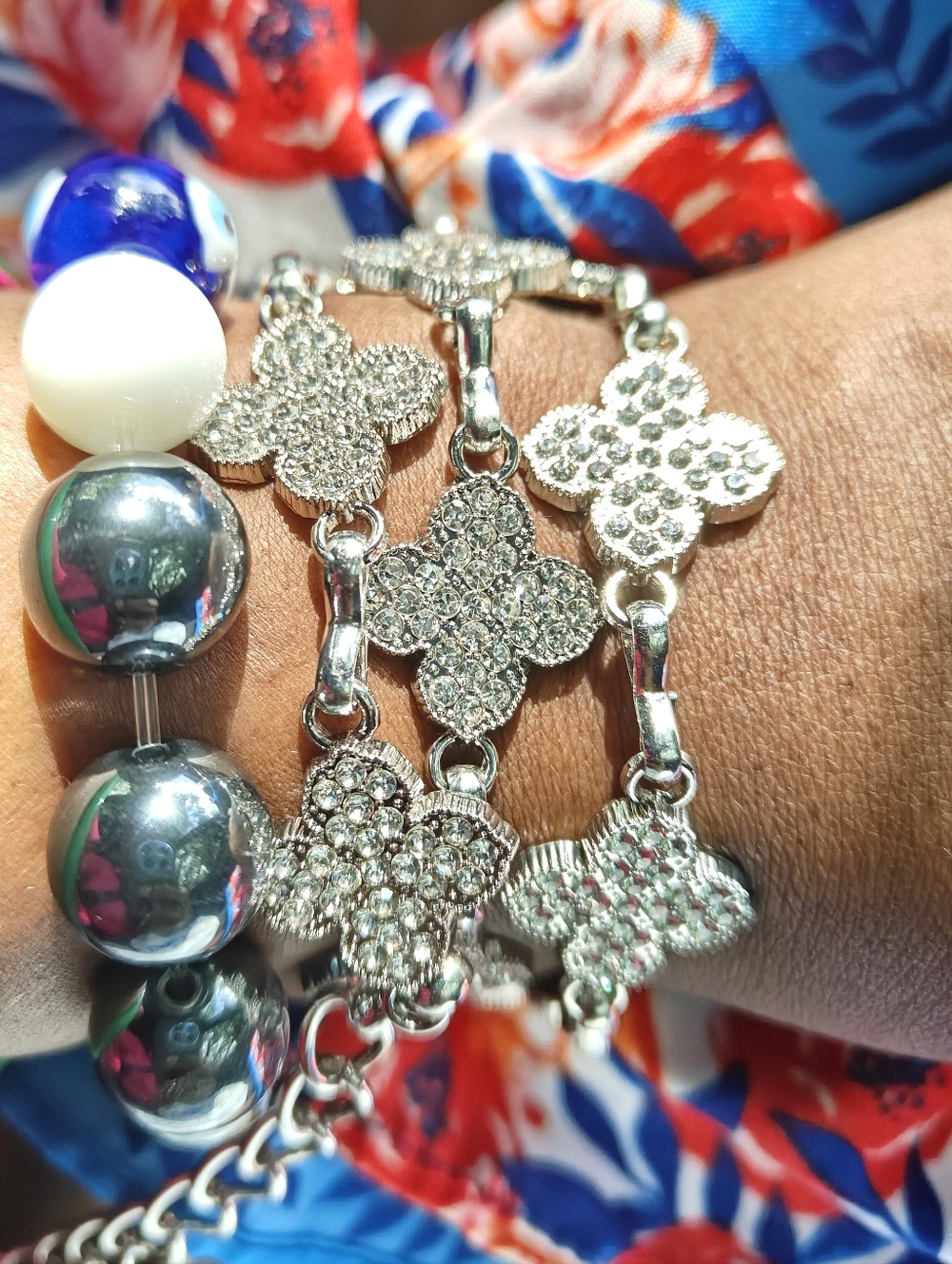 Clover Link Bracelet (Set Of 2)